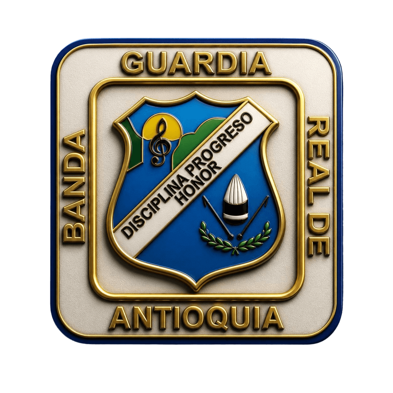 Escudo Guardia Real de Antioquia